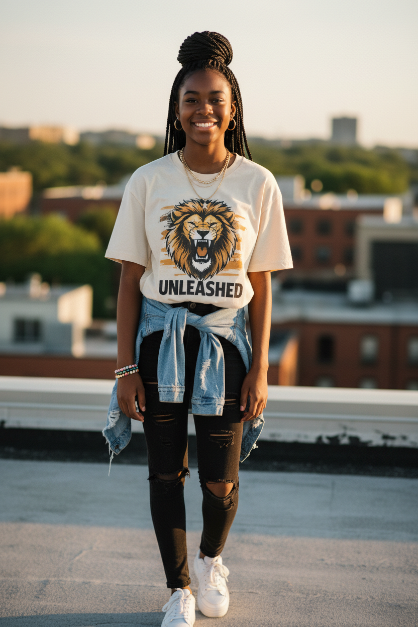 Teens' Own It T-Shirt lifestyle photo